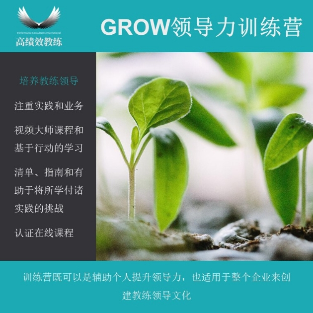 线上自学课程 |【GROW领导力训练营】